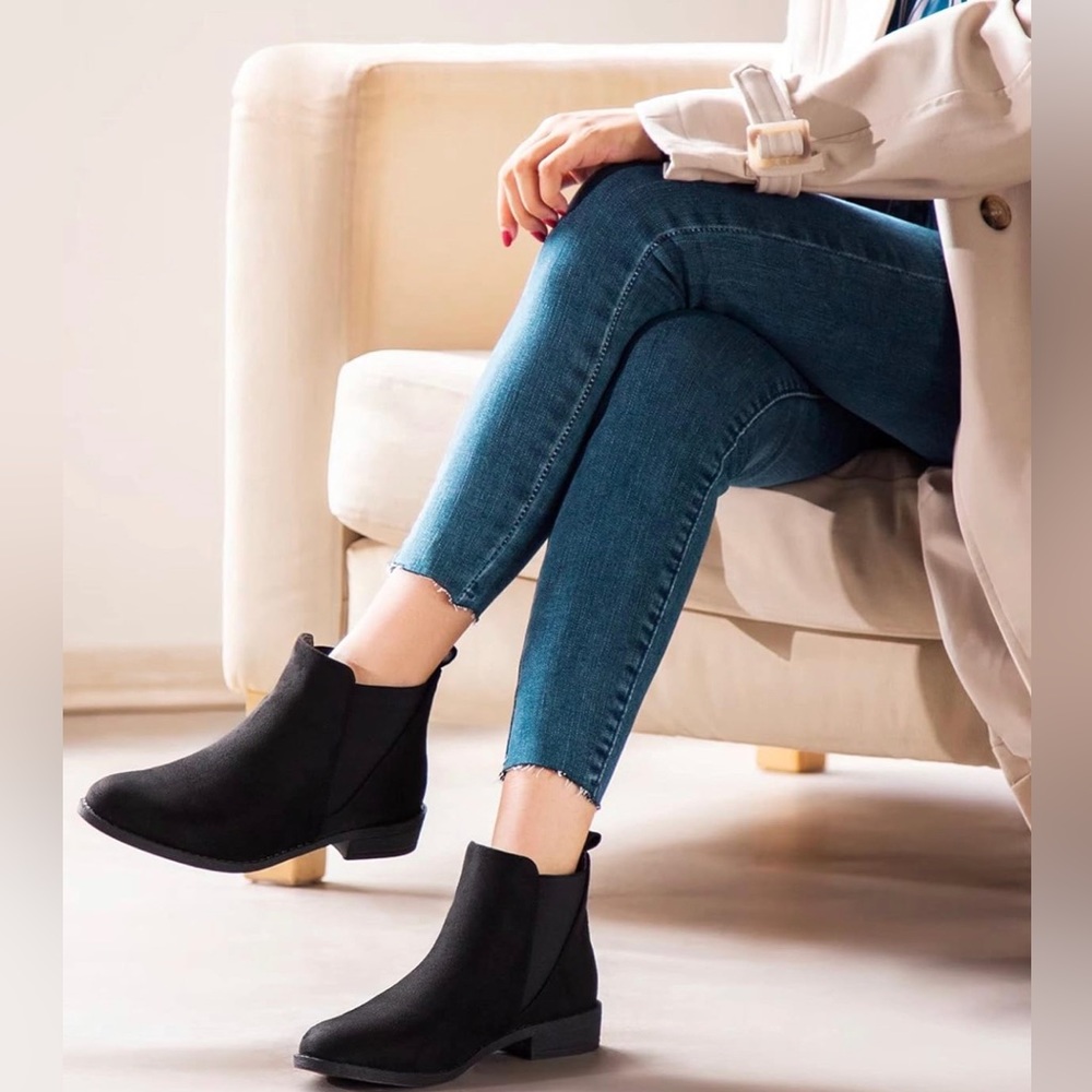 New! MaxMuxun Women's Chelsea Boots Fashion Winter Fall Ankle Booties